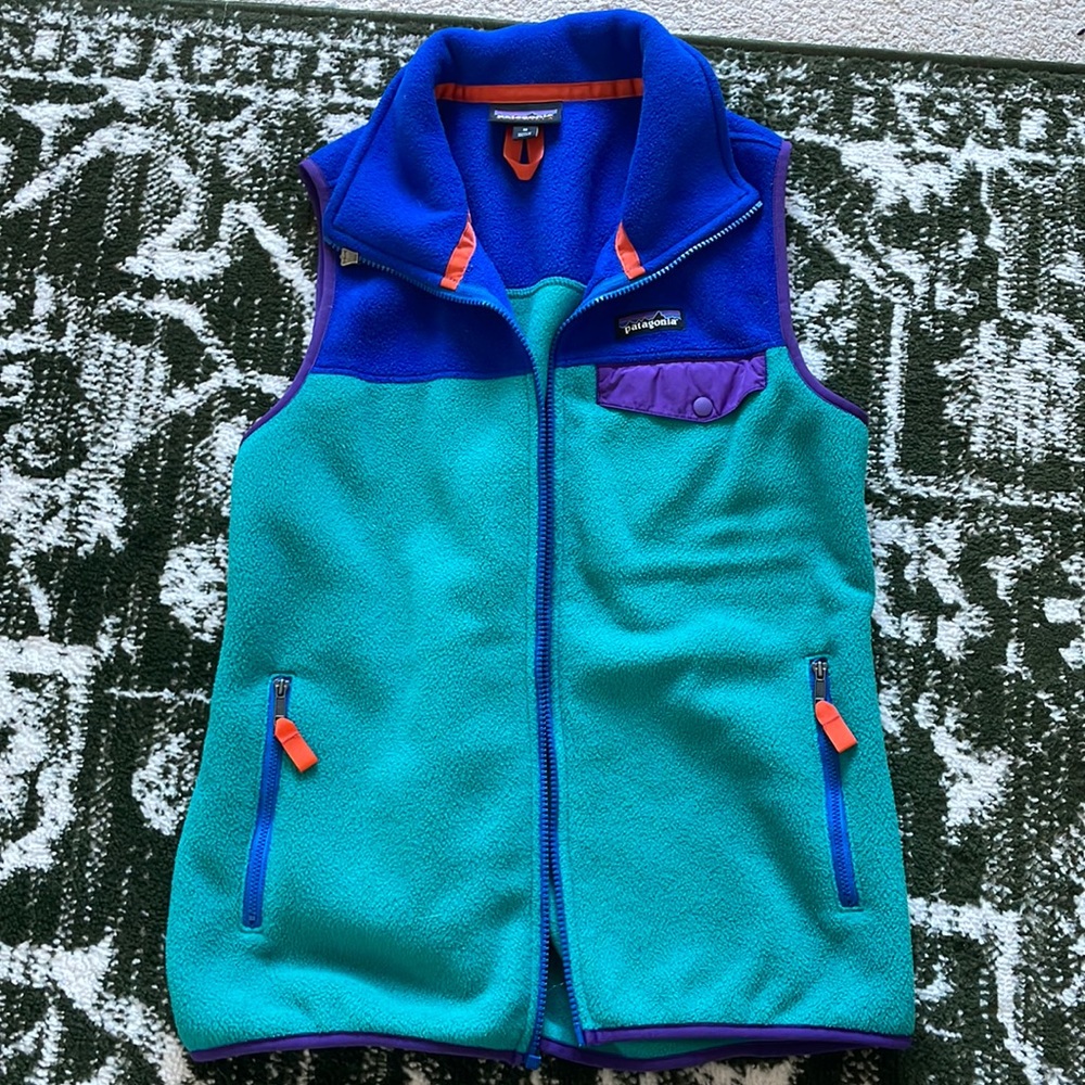 RETRO Patagonia Snap-T fleece vest